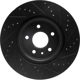 Purchase Top-Quality DYNAMIC FRICTION COMPANY - 633-54094L - Front Disc Brake Rotor pa1