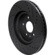 Purchase Top-Quality DYNAMIC FRICTION COMPANY - 633-54094L - Front Disc Brake Rotor pa3