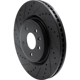 Purchase Top-Quality DYNAMIC FRICTION COMPANY - 633-54094L - Front Disc Brake Rotor pa4