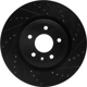 Purchase Top-Quality DYNAMIC FRICTION COMPANY - 633-54094R - Front Disc Brake Rotor pa1