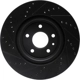 Purchase Top-Quality DYNAMIC FRICTION COMPANY - 633-54094R - Front Disc Brake Rotor pa2
