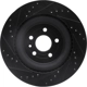 Purchase Top-Quality Front Disc Brake Rotor by DYNAMIC FRICTION COMPANY - 633-54266R pa1