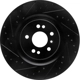 Purchase Top-Quality Front Disc Brake Rotor by DYNAMIC FRICTION COMPANY - 633-63130L pa1