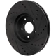 Purchase Top-Quality DYNAMIC FRICTION COMPANY - 633-67052L - Front Disc Brake Rotor pa2