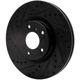 Purchase Top-Quality DYNAMIC FRICTION COMPANY - 633-67052L - Disque de frein à disque avant pa3