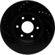 Purchase Top-Quality Front Disc Brake Rotor by DYNAMIC FRICTION COMPANY - 633-67092R pa1