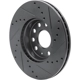 Purchase Top-Quality DYNAMIC FRICTION COMPANY - 633-74028L - Brake Rotor pa4