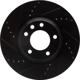 Purchase Top-Quality Front Disc Brake Rotor by DYNAMIC FRICTION COMPANY - 633-74052D pa5