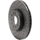 Purchase Top-Quality DYNAMIC FRICTION COMPANY - 633-74053L - Front Disc Brake Rotor pa1