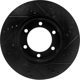 Purchase Top-Quality Front Disc Brake Rotor by DYNAMIC FRICTION COMPANY - 633-76124L pa1