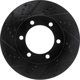 Purchase Top-Quality Front Disc Brake Rotor by DYNAMIC FRICTION COMPANY - 633-76124L pa5