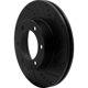 Purchase Top-Quality Front Disc Brake Rotor by DYNAMIC FRICTION COMPANY - 633-76124R pa5