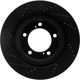 Purchase Top-Quality Front Disc Brake Rotor by DYNAMIC FRICTION COMPANY - 633-76136R pa1