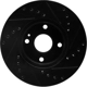 Purchase Top-Quality Front Disc Brake Rotor by DYNAMIC FRICTION COMPANY - 633-80030L pa1