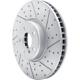 Purchase Top-Quality Front Disc Brake Rotor by DYNAMIC FRICTION COMPANY - 830-31134D pa1