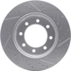Purchase Top-Quality Front Disc Brake Rotor by DYNAMIC FRICTION COMPANY - 830-40110L pa5