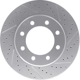 Purchase Top-Quality Front Disc Brake Rotor by DYNAMIC FRICTION COMPANY - 830-40110R pa1