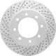Purchase Top-Quality Front Disc Brake Rotor by DYNAMIC FRICTION COMPANY - 830-54223L pa2