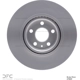 Purchase Top-Quality Front Disc Brake Rotor by DYNAMIC FRICTION COMPANY - 900-27059 pa2