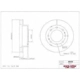 Purchase Top-Quality Front Disc Brake Rotor by EUROROTOR - 55430 pa6
