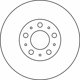 Purchase Top-Quality Disque de frein à disque avant (paquet de 2) de HELLA PAGID - 355107051 pa3