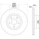 Purchase Top-Quality Disque de frein à disque avant par HELLA PAGID - 355112192 pa1