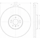 Purchase Top-Quality Front Disc Brake Rotor by HELLA PAGID - 355123022 pa5