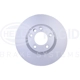 Purchase Top-Quality HELLA PAGID - 355123211 - Disc Brake Rotor pa2