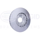 Purchase Top-Quality HELLA PAGID - 355123211 - Disc Brake Rotor pa3