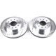 Purchase Top-Quality POWER STOP - AR8210XPR - Evolution Drilled, Slotted & Zinc Plated Rotors pa1