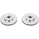 Purchase Top-Quality POWER STOP - EBR1218XPR - Front Brake Rotors pa1