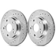 Purchase Top-Quality POWER STOP - EBR1218XPR - Front Brake Rotors pa2
