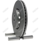 Purchase Top-Quality Front Disc Brake Rotor by PROMAX - 20-34055 pa2