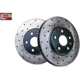 Purchase Top-Quality Front Disc Brake Rotor (Pack of 2) by PROMAX - 22-55157 pa2