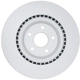 Purchase Top-Quality Rotor de frein à disque avant ventilé - RAYBESTOS Element 3 - 780960FZN pa10