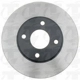 Purchase Top-Quality Front Disc Brake Rotor by TOP QUALITY - 8-66489 pa8