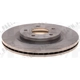 Purchase Top-Quality Front Disc Brake Rotor by TOP QUALITY - 8-980864 pa1