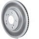 Purchase Top-Quality TRANSIT WAREHOUSE - GCR-982053 - Front Disc Brake Rotor pa5