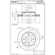 Purchase Top-Quality Front Disc Brake Rotor by ULTRA - NI472 pa7