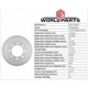 Purchase Top-Quality Disque de frein à disque avant par WORLDPARTS - WS1-153012 pa4