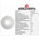 Purchase Top-Quality Front Disc Brake Rotor by WORLDPARTS - WS1-154080 pa10