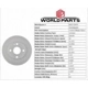 Purchase Top-Quality Front Disc Brake Rotor by WORLDPARTS - WS1-15475 pa13
