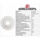 Purchase Top-Quality Front Disc Brake Rotor by WORLDPARTS - WS1-155170 pa10