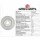 Purchase Top-Quality Front Disc Brake Rotor by WORLDPARTS - WS1-155202 pa7