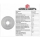 Purchase Top-Quality Front Disc Brake Rotor by WORLDPARTS - WS1-231057 pa12