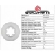 Purchase Top-Quality Disque de frein à disque avant par WORLDPARTS - WS1-231158 pa13