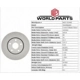 Purchase Top-Quality Front Disc Brake Rotor by WORLDPARTS - WS1-231445 pa7