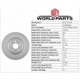 Purchase Top-Quality Front Disc Brake Rotor by WORLDPARTS - WS1-231516 pa13