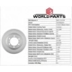 Purchase Top-Quality WORLDPARTS - WS1-231554 - Front Disc Brake Rotor pa13