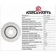 Purchase Top-Quality WORLDPARTS - WS1-231652 - Front Disc Brake Rotor pa10
